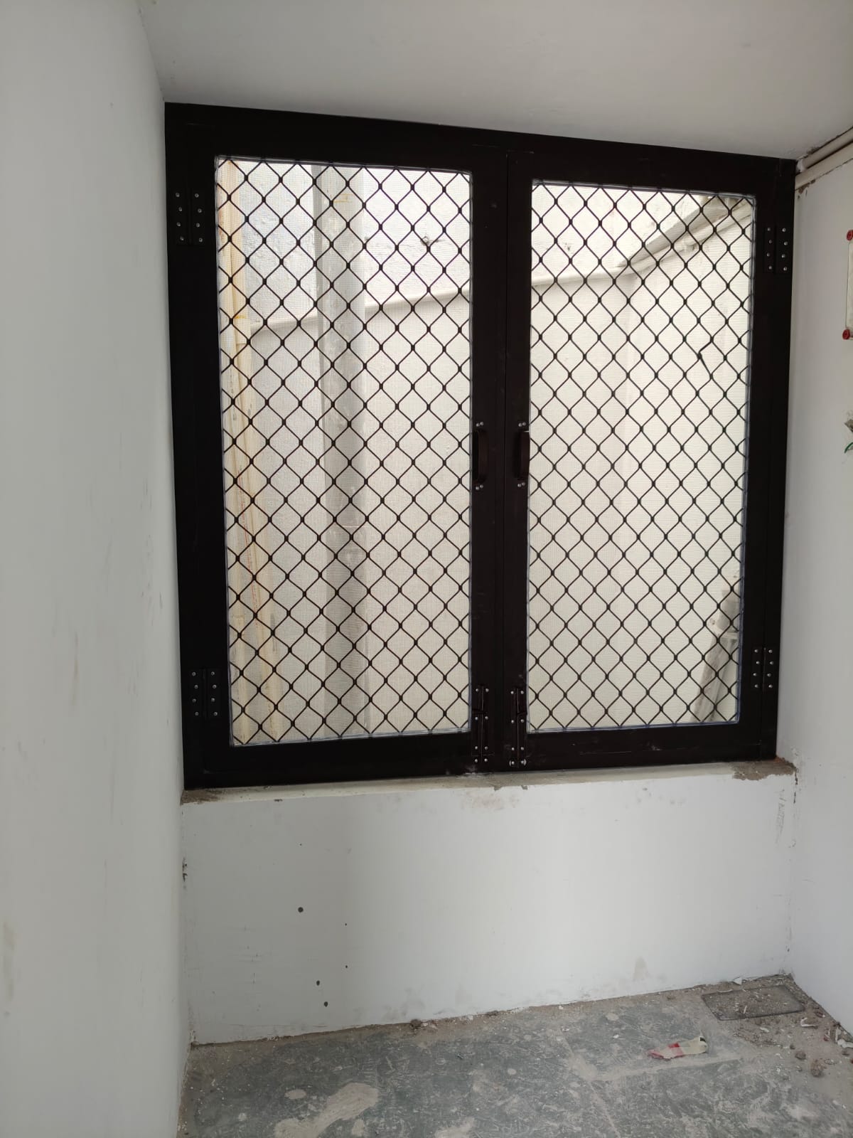 Charcoal black interior door